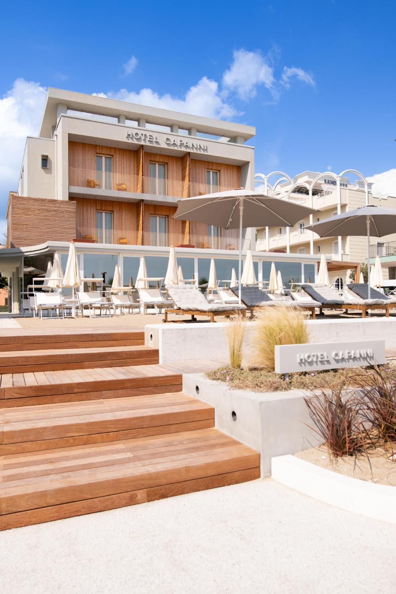 Hotel Capanni Bellaria-Igea Marina Eksteriør bilde