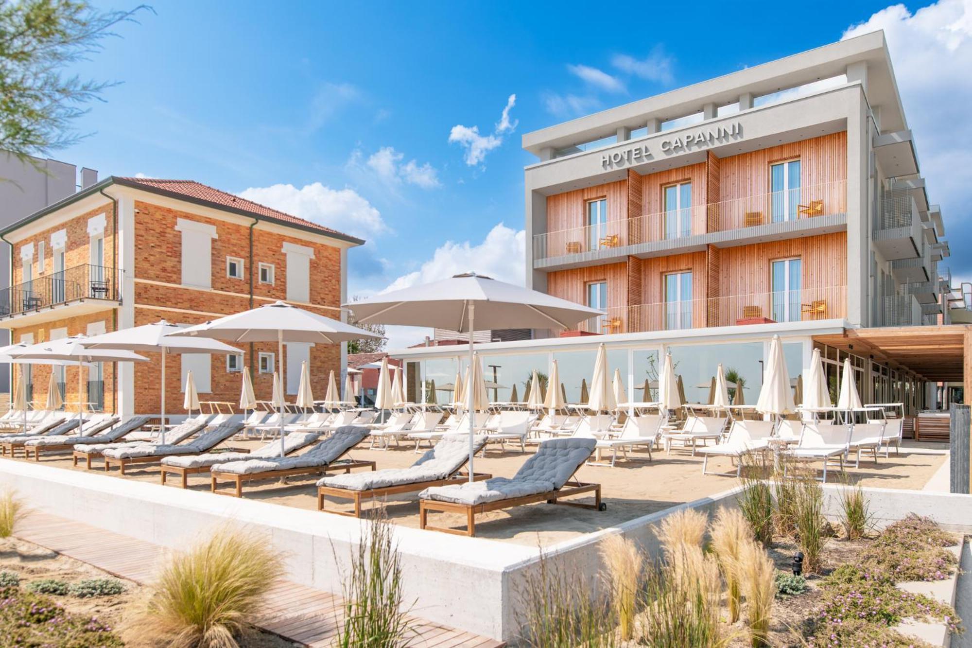 Hotel Capanni Bellaria-Igea Marina Eksteriør bilde