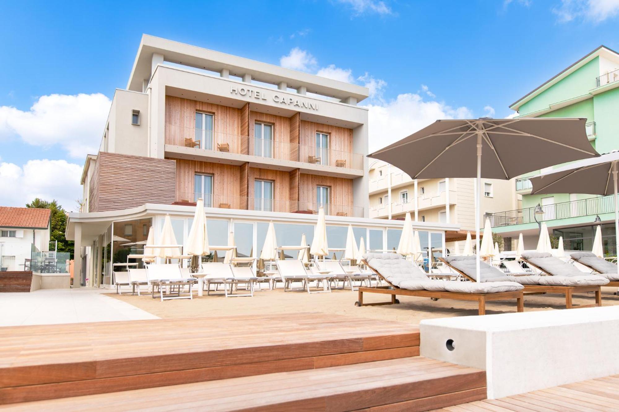 Hotel Capanni Bellaria-Igea Marina Eksteriør bilde